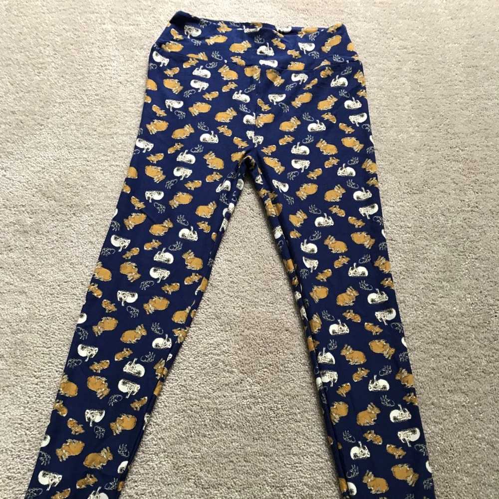 LuLaRoe OS Leggings-Rabbits